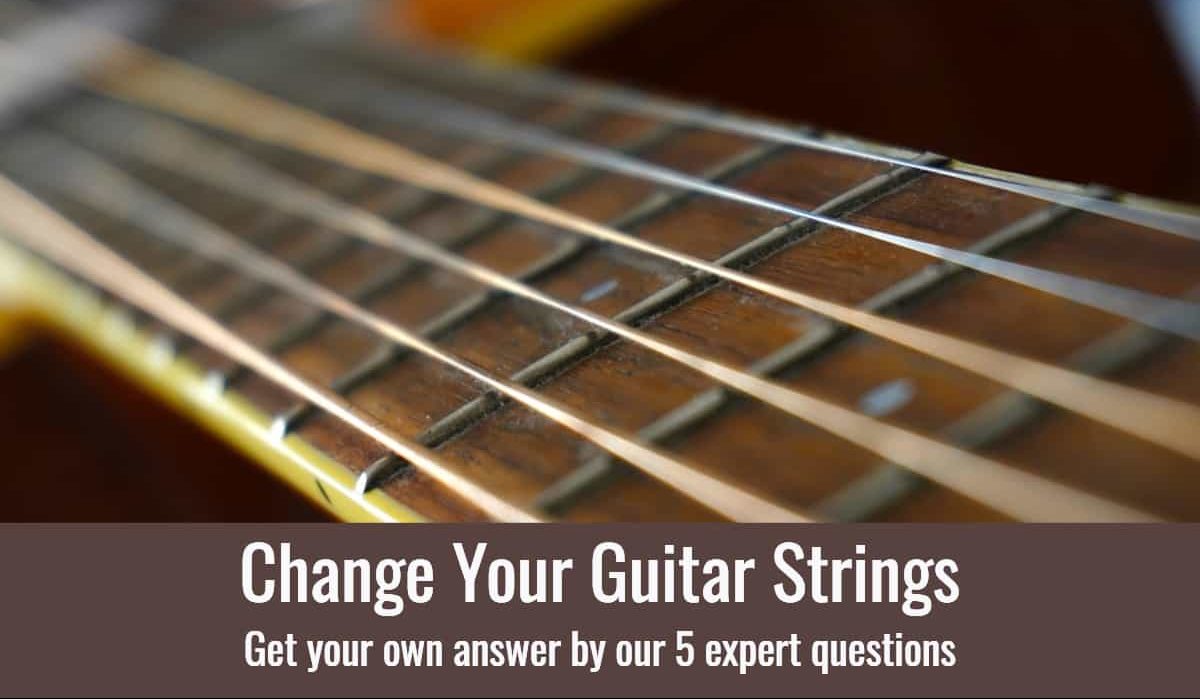 How often should you change your guitar strings?